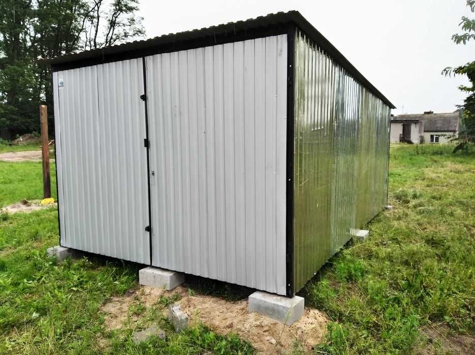 Garaż blaszany 3x5 II Gatunek - SIEMIATYCZE