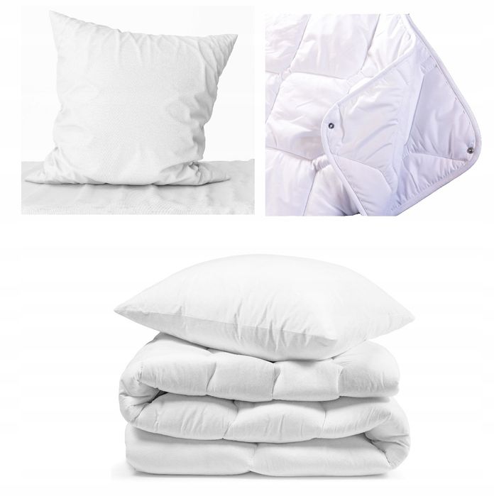 Kołdra 4 pory roku Easy Sleep 155x200 cm z poduszką 50x60 cm