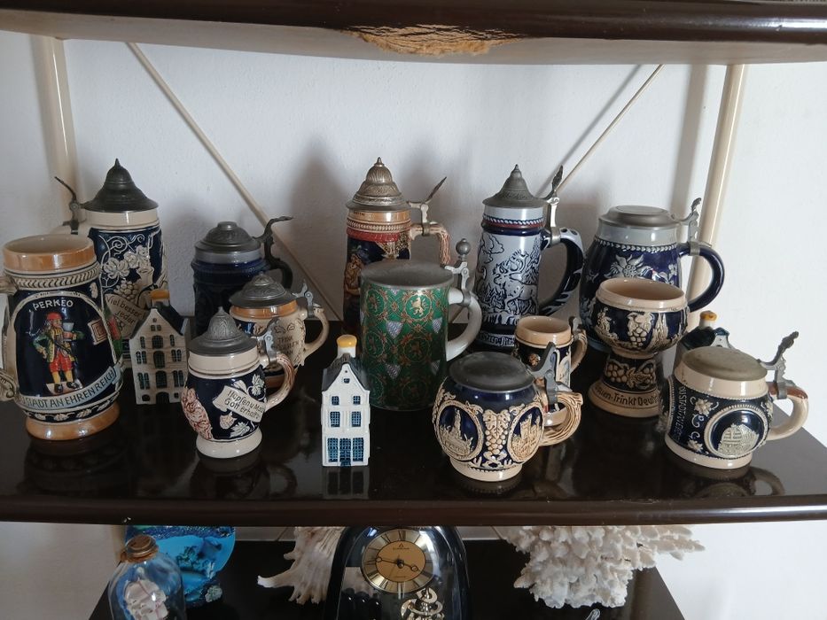 Conjunto de coleção de canecas Alemãs