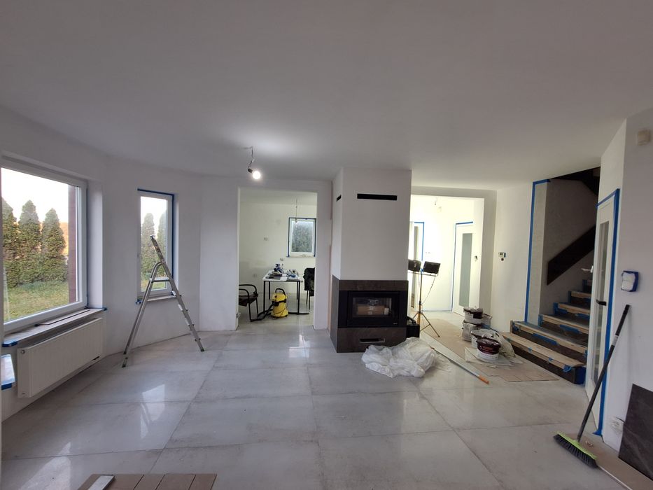 Szpachlowanie malowanie montaz dzwi  sufity gk.itp krótkie terminy