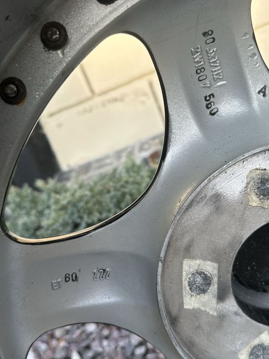 RH ZW1 8x17 5x112/5x120 двоскладові,Bmw,audi,mercedes