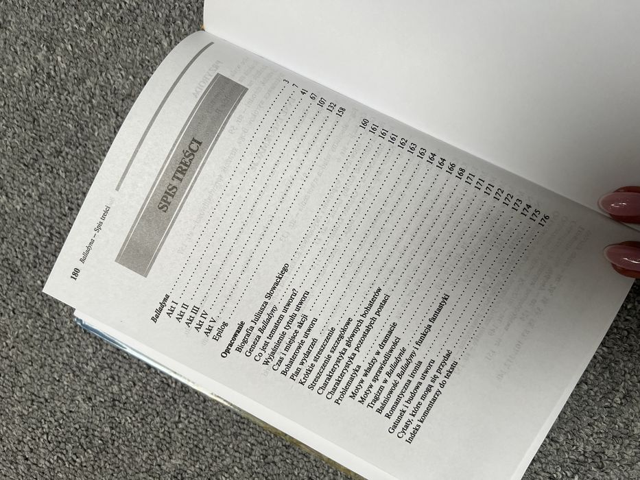 Juliusz Słowacki Balladyna lektura szkolna z opracowaniem Greg