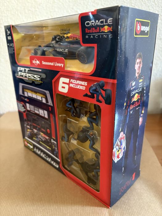 1/43 F1 Pit Stop Diorama - 4 diferentes