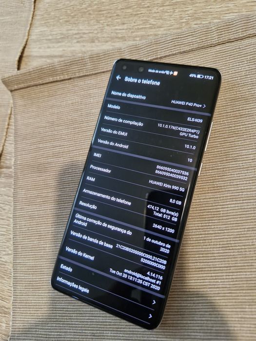 Huawei P40 Pro Plus 512GB, 8GB RAM