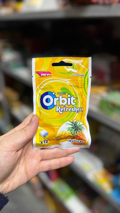 Жуйки Orbit 4 види без цукру 26 г 12 шт.