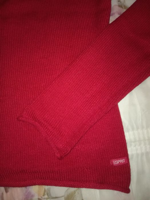 Czerwona bluza Esprit rozm S