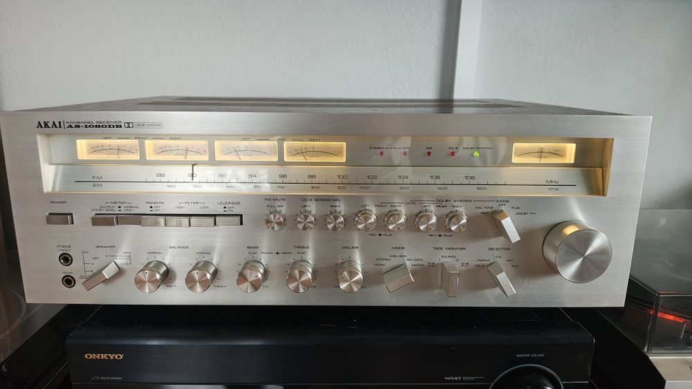 Akai AS-1080DB monster stereo reciver bardzo rzadki model!!