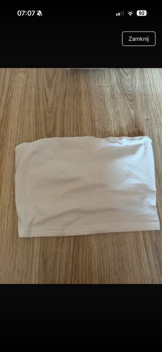 Zwykly bialy top