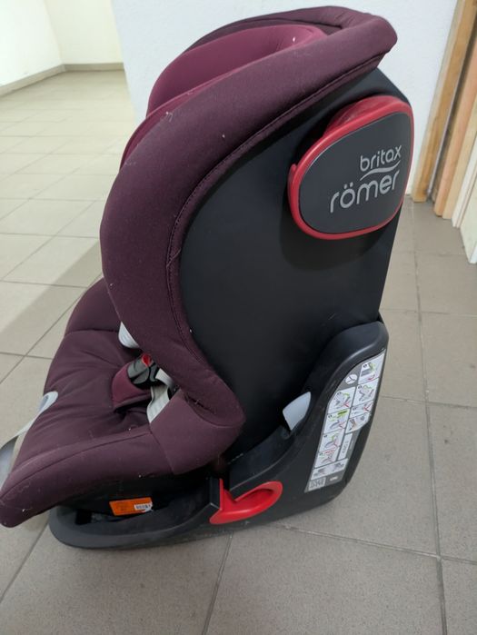 Автокрісло Britax Romer King II (9-18 кг) Burgundy – Відмінний стан