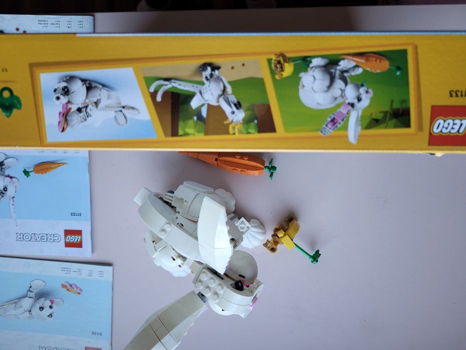 Lego Creator 3w1 31133 Biały królik 8+