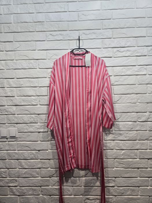 Satynowy szlafrok damski kimono Reserved M