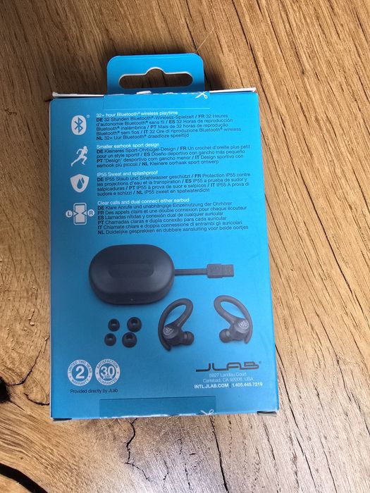 Słuchawki bezprzewodowe wokółuszne JLab Audio Go Air Sport