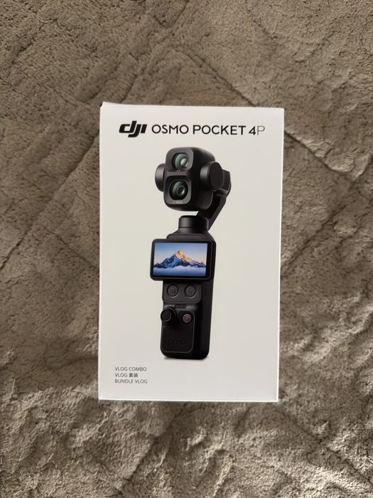 DJI Osmo Pocket 4P – Vlog Combo (usada 3x)