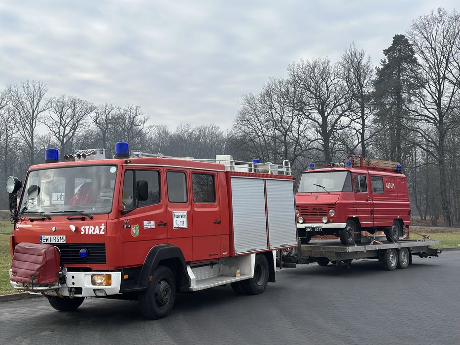 Mercedes 814 Straż Pożarna  9 osobowy