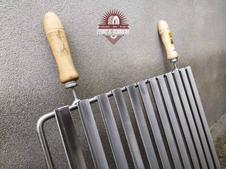 Grelha em aço inox Medidas personalizadas