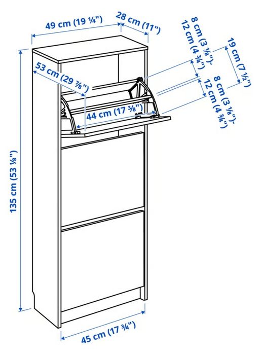 Sapateira BISSA Preto-castanho