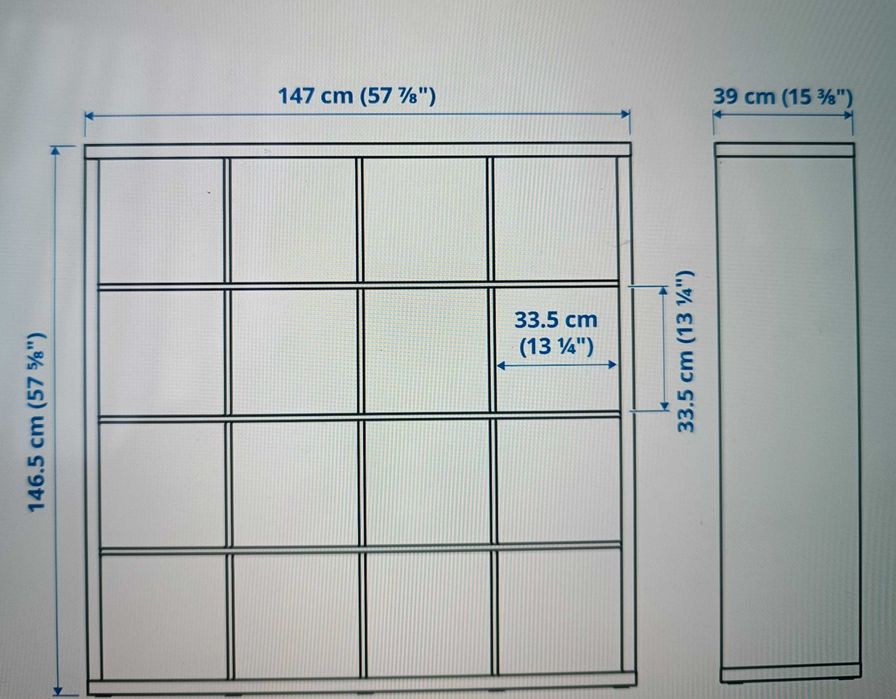 Estante KALLAX IKEA – Excelente estado