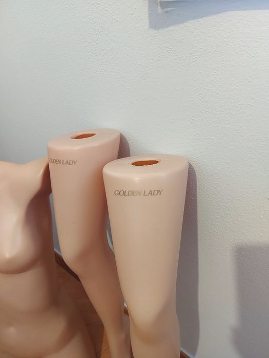 Busto manequim + pernas manequim