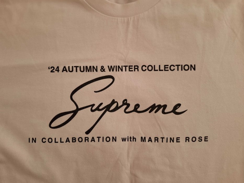 Koszulka supreme with Martin Rose