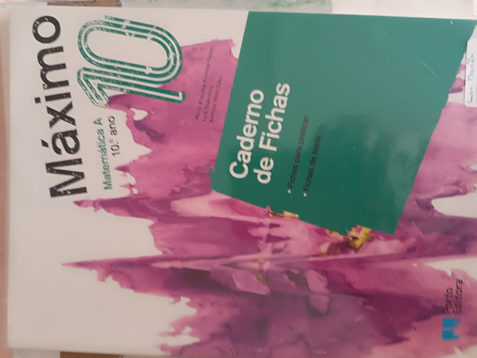 5 Cadernos de  exercícios 10º ano