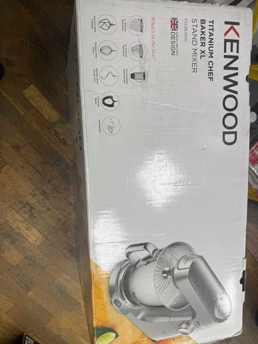 Кухонна машина Kenwood KVL85.124SI Titanium Chef Baker XL (ІДЕАЛ!!)