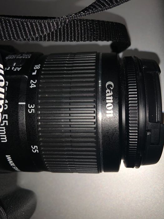 Canon EOS 1200D com acessórios