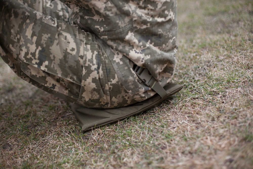 Каремат військовий, піджопник, тактична сідушка Хакі