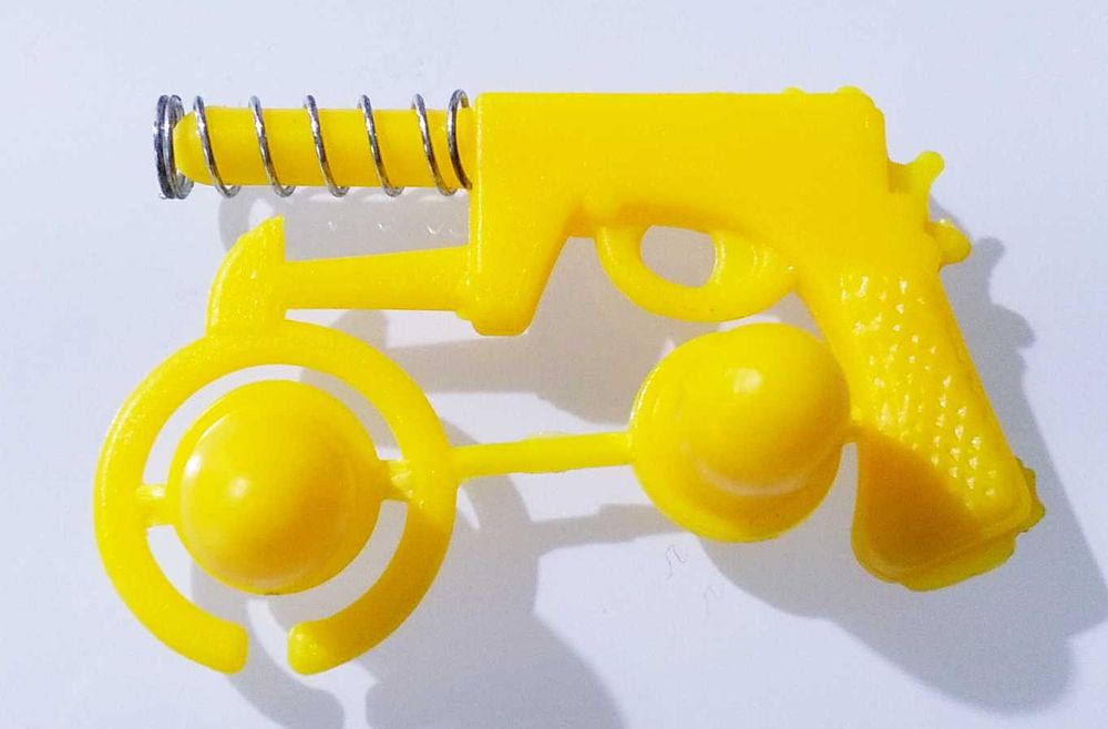 Antigas "PISTOLINHAS DE DISPARO" ~ Brindes Disvenda ~ Anos 80 ~ RARAS