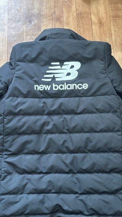 Зимній довгий пуховик New Balance оригінал