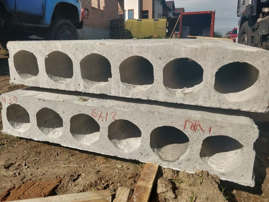 Плити перекриття Плиты перекрытия ПБ ПК Полегшені плити Панелі бетонні