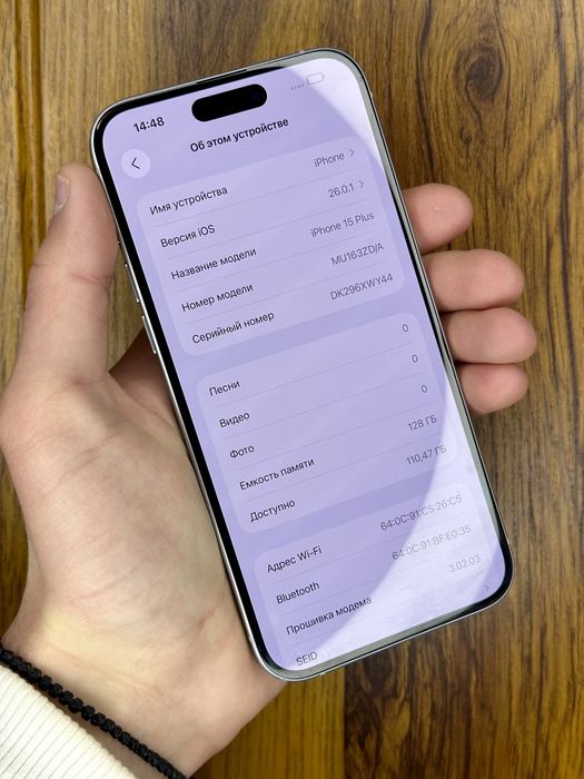 iPhone 15 Plus 128gb Blue Neverlock