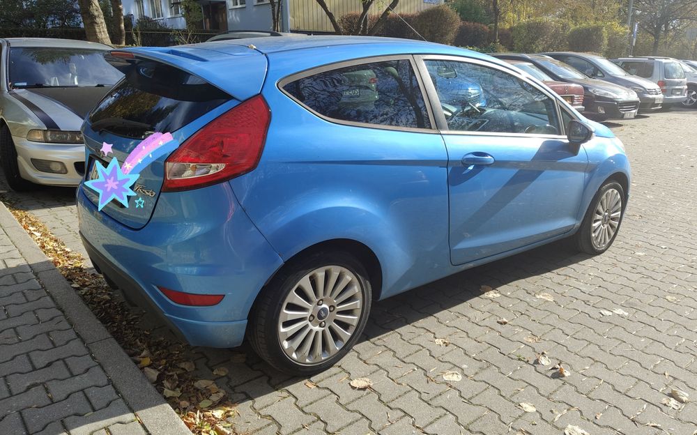 Ford Fiesta MK7 2009 USZKODZONY