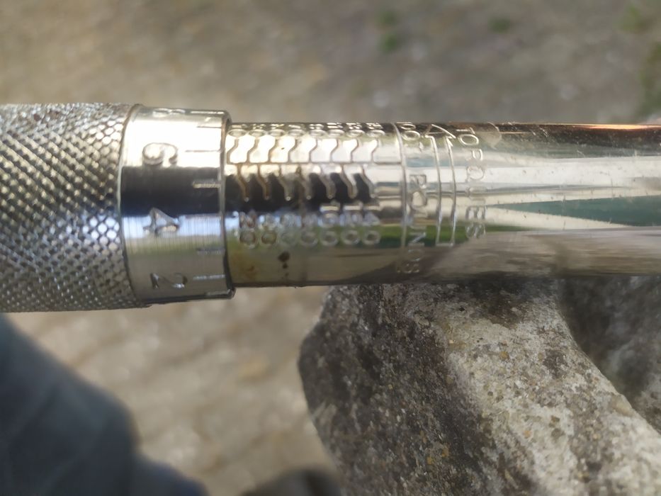 Chave de torque micrométrica 1/4