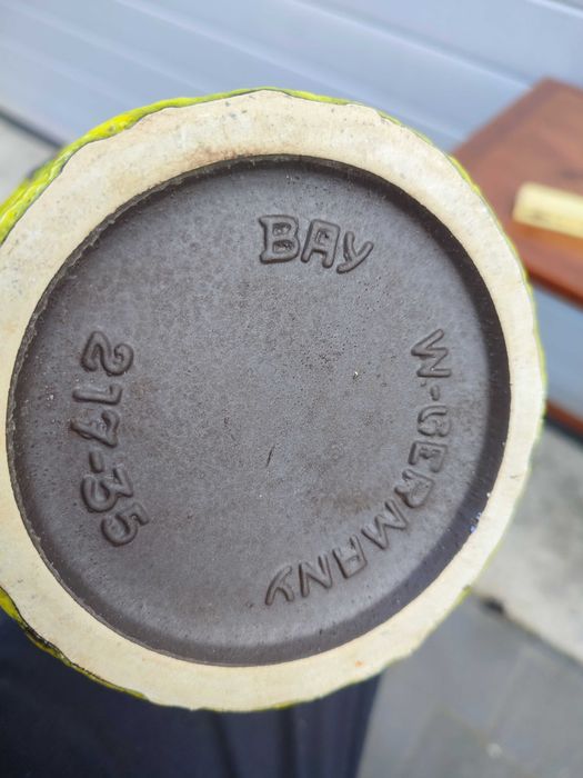 Ceramiczny duży wazon Bay Keramik 217-35 - UNIKAT - Gratka - Fat lava