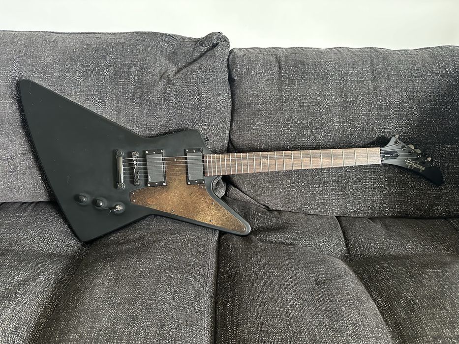 Gitara Epiphone Goth ‘58 Explorer James Hetfield Metallica
