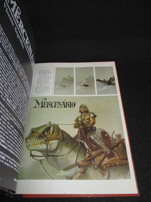 Livros BD O Mercenário 1 e 2 Segrelles Meribérica