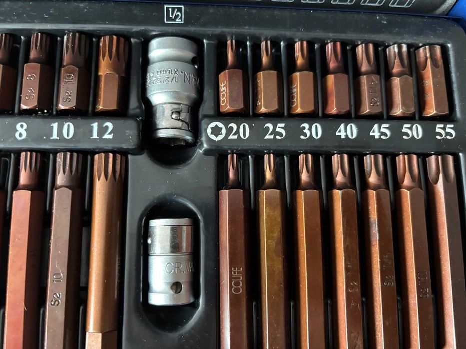 Caixa de ferramentas Torx metalica PRO