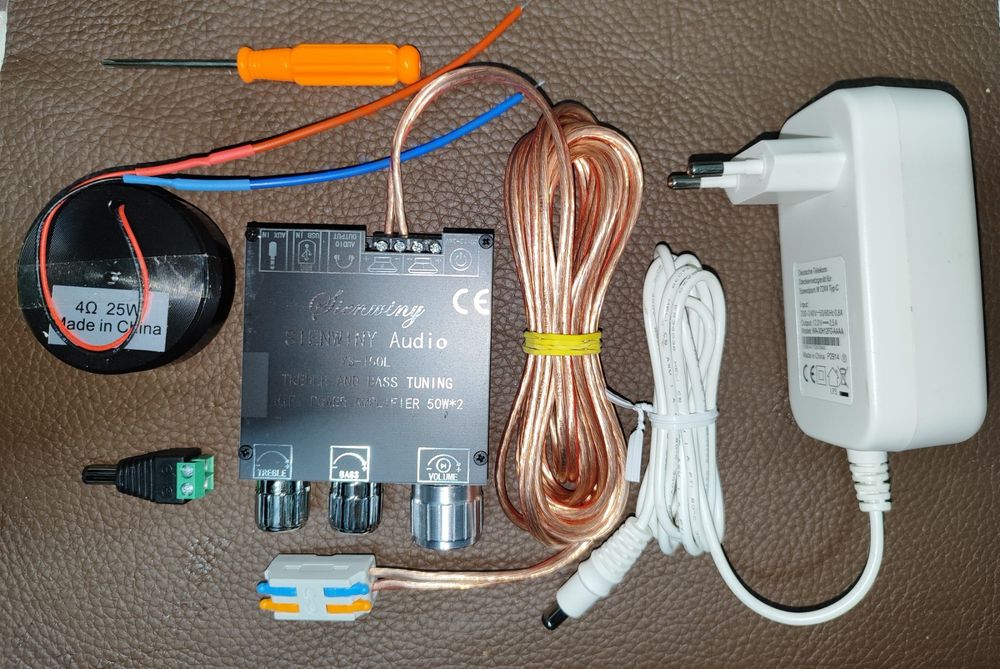 Вибро-комплект "месть шумному соседу", мощность 25w