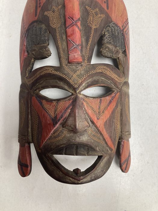 Esculturas Máscaras Tribais “Jambo Kenya 1993”