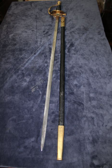 Espada florete regulamentar 1885