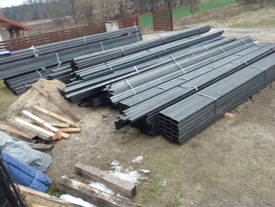 Stal czarna profile80x40 60x40 60x30 50x30