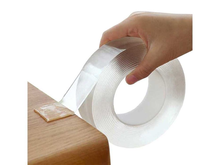 Mocna przezroczysta taśma dwustronna nano tape 5m