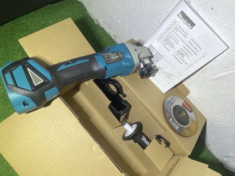 Акумуляторна кутова шліфмашина Makita DGA511Z, без акб