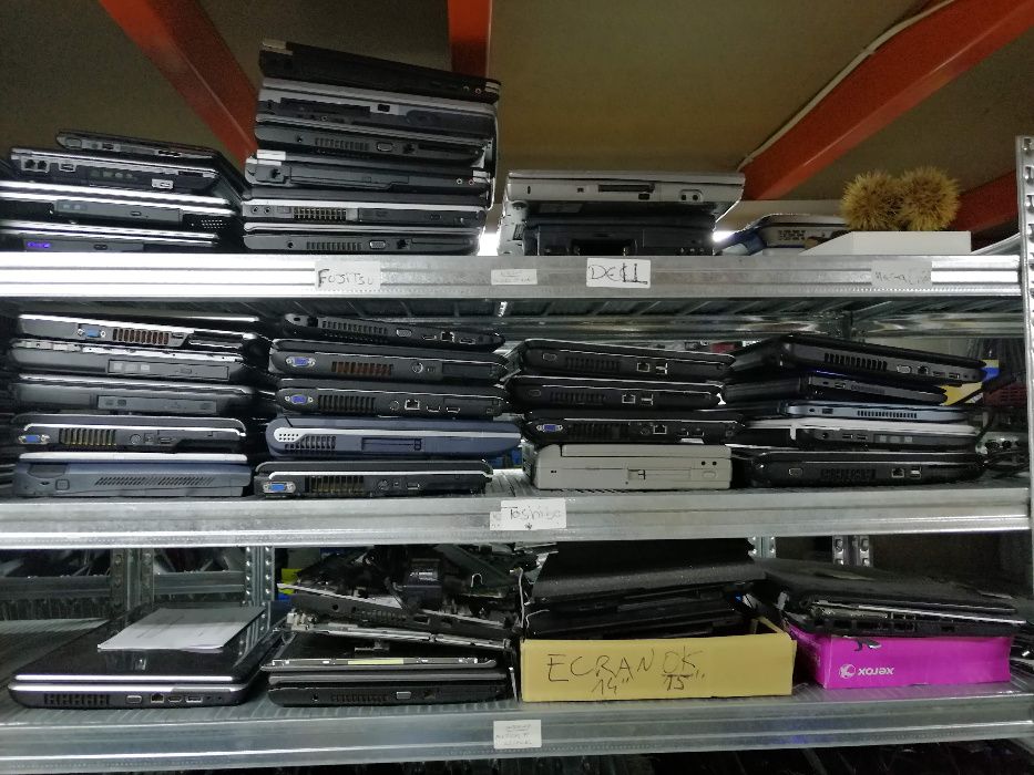 Pack final Computadores Portáteis e peças soltas de portáteis