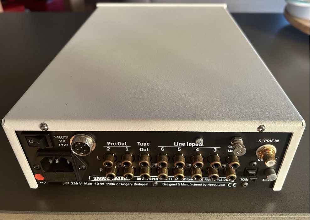 Heed Obelisk PRE z przetwornkiem DAC coax/tos przedwzmacniacz liniowy