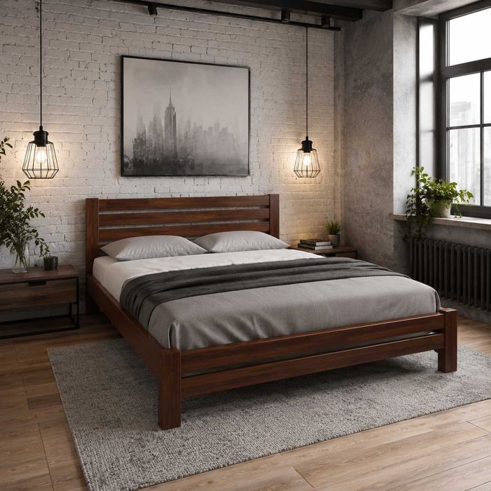 Кровать Алекс 160*200 дерево бук