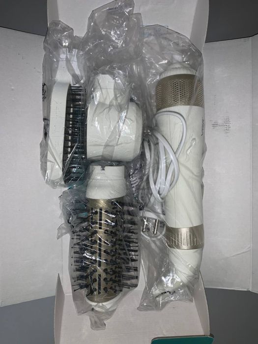 Стайлер бело-золотой