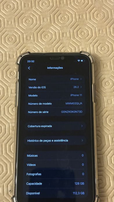 iPhone 11 128GB Preto Impecável c/ Película Nova (Ler Descrição)