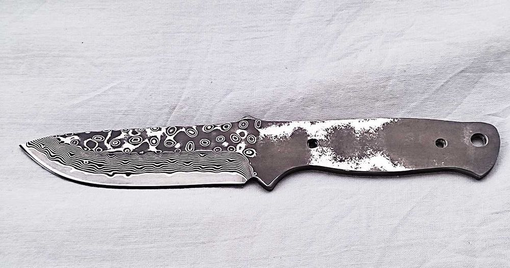 Японский Шеф-нож- 34 см_ Дамасск 67 слоев_ Сталь  VG10_