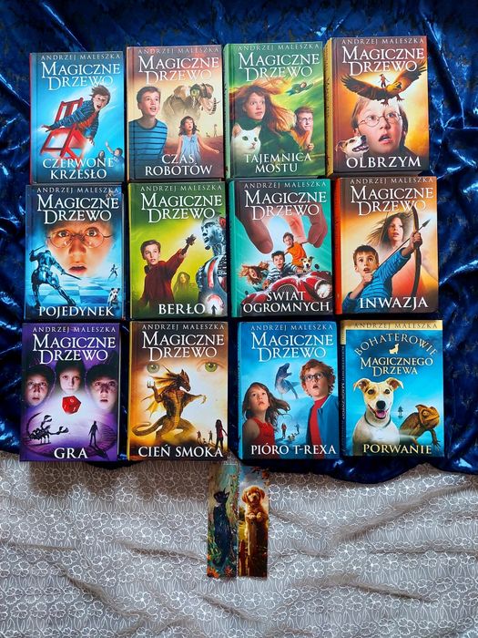 Kolekcja książek dla dzieci i młodzieży Magiczne Drzewo Andrzej Maleszka plus gratis